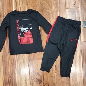 🆕️ Under Armour Tee * Nike Pants